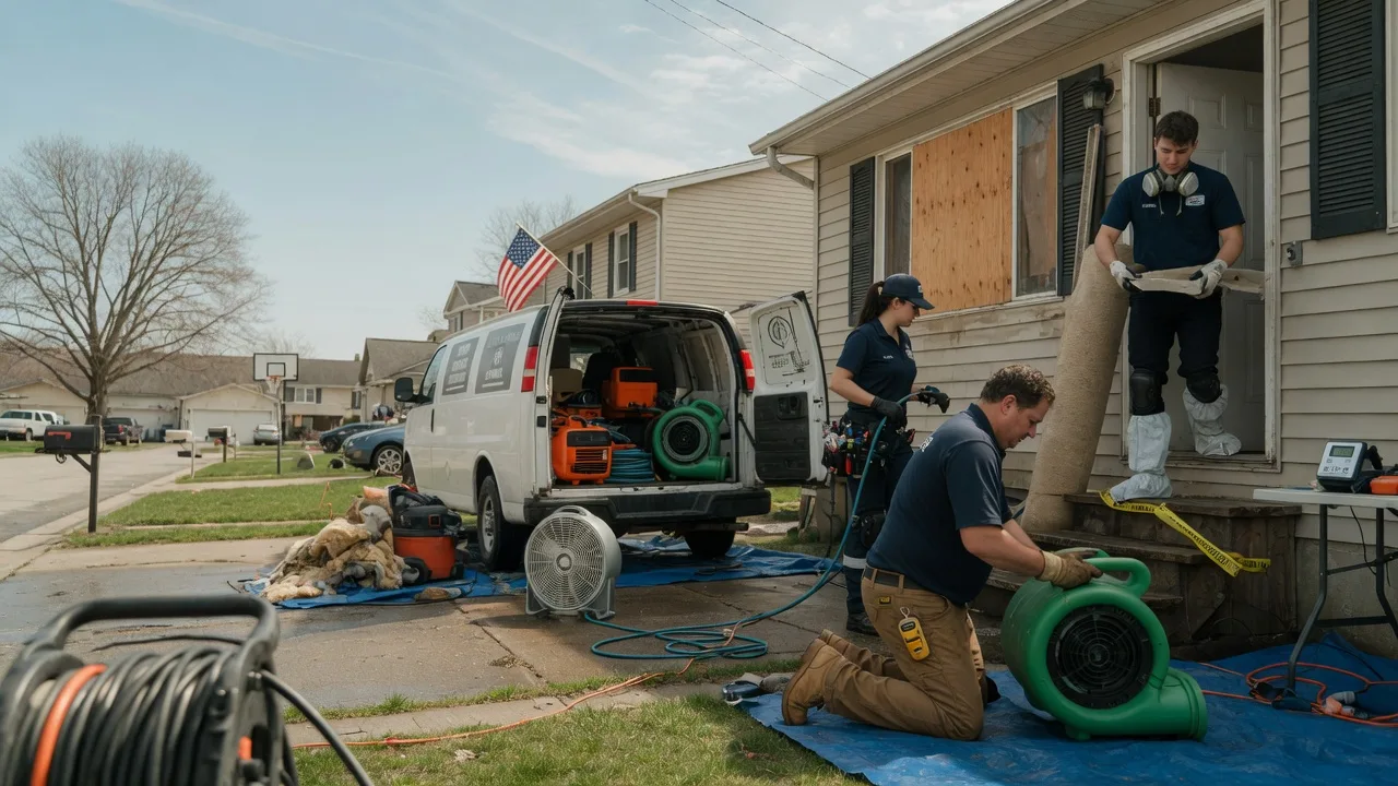Water Damage Restoration in Riley, KS near me